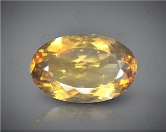 Yellow Citrine Natural Certified  5.58CTS-8558